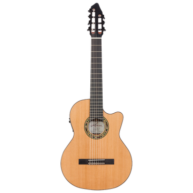 KREMONA F65CW7S FIESTA 7-STRING CLASSICAL WITH CASE