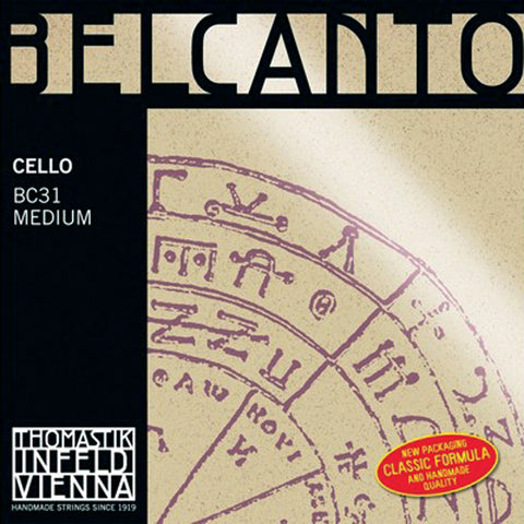 Thomastik BC31 Belcanto Cello String Set