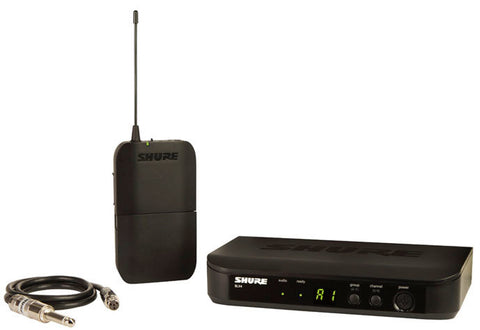 Shure BLX14 Guitar/Bass Bodypack Wireless System in the M17 Frequency Band (662-686MHz)