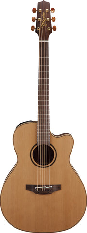 Takamine Pro Series 3 Orchestral AC/EL Guitar with Cutaway in Natural Satin Finish