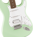 PRE-ORDER ETA June 2025  FENDER FSR SQUIER SONIC® STRATOCASTER® HSS, LAUREL FINGERBOARD, WHITE PICKGUARD, SURF GREEN