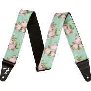 Fender FLORAL STRAPS Surf Green