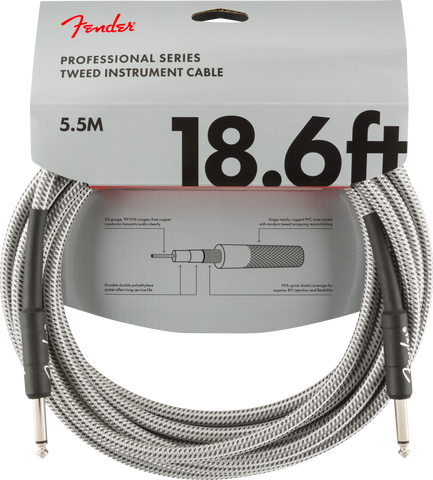 FENDER PROFESSIONAL SERIES TWEED INSTRUMENT CABLES