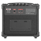 Aroma AG10BK 10W Black Electric Guitar Portable Amplifier