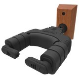 Aroma Locking Guitar Wall Hanger Wood screw-in Mount [AH-89W]