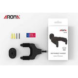 Aroma Locking Guitar Wall Hanger Plastic Wall screw-in Mount [AH-89]