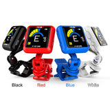 Aroma Rechargeable Chromatic Clip-on Tuner Blue [AT102BL]