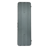 DCM BC2C ABS / Fibre Deluxe Electric Bass Case Dark Silver Lining