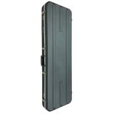 DCM BC2C ABS / Fibre Deluxe Electric Bass Case Dark Silver Lining