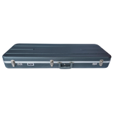 DCM EC2C ABS / Fibre Deluxe Electric Guitar Case Dark Silver Lining