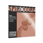 Thomastik 3885.4W Spirocore Bass 'A' 3/4 Orchestra String Weich - Tube of 12