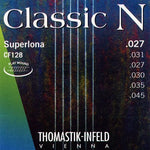 Thomastik CF128 Classic N Nylon Flat Wound Superlona chrome G