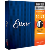Elixir 12062 Nanoweb Electric 8 String Light 10-74