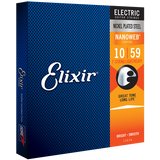 Elixir 12074 Nanoweb 7-String Electric  Light-Med 10-59
