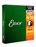Elixir 14502 Nanoweb Acoustic tic Bass LIGH T 45-100