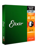 Elixir 14782 Nanoweb Bass  Stainless Steel 5 String MED-L