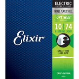 Elixir 19062 Optiweb 8-String Electric Light 10-74