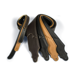 Franklin 3" Premium Black Padded Glove Leather Strap