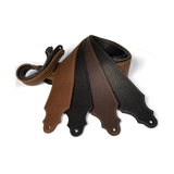 Franklin 2.5" Black Purist Leather Strap with Buck Backing