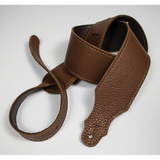 Franklin 2.5" Caramel Purist Leather Strap with Buck Backing