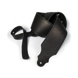 Franklin 3" Black Purist Leather Strap with Buck Backing