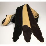 Franklin Original 2.5" Honey Suede with Chocolate Stitching