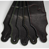 Franklin Original  3" Black Glove Leather with Silver Stitching