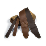 Franklin Original  3" Chocolate Glove Leather with Gold Stitching