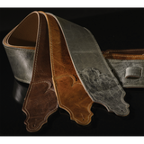 Franklin 3" Jackson Hole Cognac Aged Leather Strap