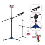 Galux GMP-600 Microphone Stand with Mobile Phone Holder 
