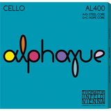 Hidersine HW3182AG-P Vivente Academy Finetune Cello Student Outfit 4/4 setup with Thomastik Alphayue strings