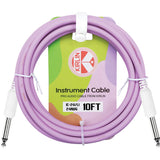 Kirlin Entry 24 Instrument Cable Lilac Purple - 10FT [KIC241LI-10]