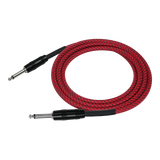 Kirlin IWC201RD 20ft Red Entry Woven Instrument Cable