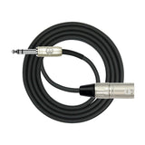 Kirlin 6FT Male XLR - 6.5 Stereo Jack Cable [KMP483PR-6]
