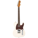 Levinson Sceptre Arlington Std Single Cutaway Olympic White SS w Indian Laurel Board