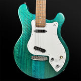 Pratley AP11 Double Cut Solid Body Electric Single Coil Natural Blue [PRAP11-NB]