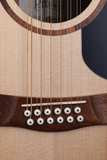 Pratley Classic Series Dreadnought Cutaway Model Solid Bunya Top, Solid Blackwood B/S - 12 String