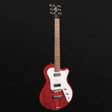 Pratley Indigo Single Cutaway Solid Body Electric Mini Humbuckers Natural Red [PRINDI-M22-NR]