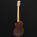 Pratley Indigo Single Cutaway Solid Body Electric Mini Humbuckers Natural Walnut [PRINDI-M22-NW]