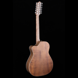 Pratley Classic Series OM Cutaway Model Solid Bunya Top, Solid Blackwood B/S - 12 String