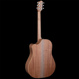 Pratley Premier Series Dreadnought Cutaway Model Maple B/S Fig Top