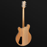 Pratley RBJ22 Double Cut Semi-Hollow Electric Humbucker Transparent Midnight Black [PRRBJ22-TMB]