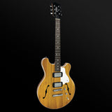 Pratley RBJ22 Double Cut Semi-Hollow Electric Humbucker Transparent Vintage Yellow [PRRBJ22-TVY]