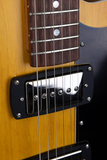 Pratley Electric Semi-Hollow Vintage Yellow Single Cut SD Phat Cat P90 Set [PRSH90-TVY]