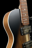 Pratley Electric Semi-Hollow Blackwood Vintage Burst Single Cut SD Phat Cat P90 Set