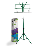 DCM BS01-GR Music Stand Green inc Carry  Bag