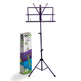 DCM BS01-PU Music Stand Purple inc Carry  Bag