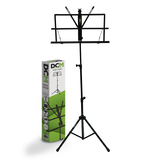 DCM BS01 Music Stand Black inc Carry  Bag