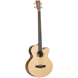 Tanglewood TDBTABBW Discovery Exotic Acoustic Bass C/E Black Walnut