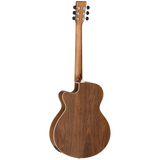 Tanglewood TDBTSFCEBW Discovery Exotic Superfolk C/E Black Walnut
